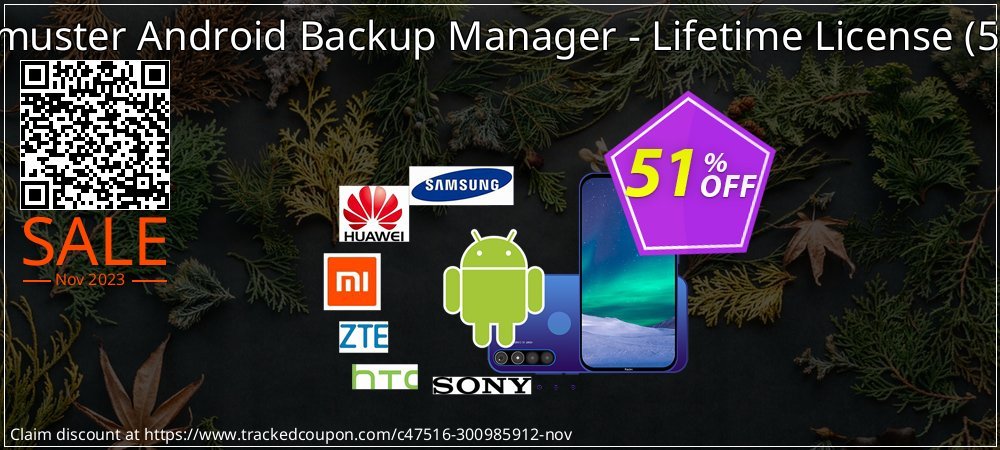 Coolmuster Android Backup Manager - Lifetime License - 5 PCs  coupon on April Fools Day discounts