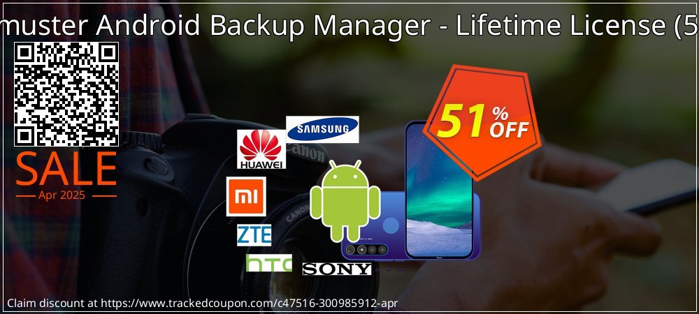 Coolmuster Android Backup Manager - Lifetime License - 5 PCs  coupon on April Fools Day discounts