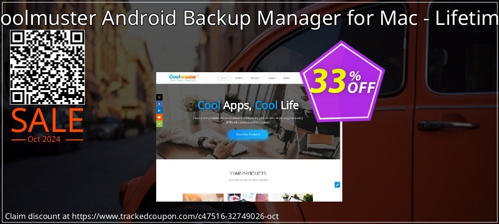 Coolmuster Android Backup Manager for Mac - Lifetime License - 1 PC  coupon on National Loyalty Day offering sales