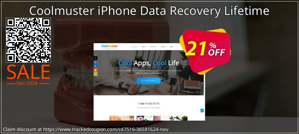 Coolmuster iPhone Data Recovery - Lifetime License - 1 PC, 5 Devices  coupon on World Password Day discounts
