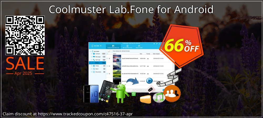 Coolmuster Lab.Fone for Android coupon on April Fools' Day promotions