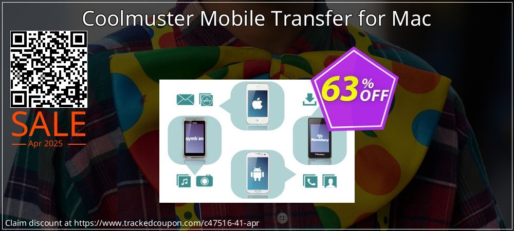 Coolmuster Mobile Transfer for Mac Lifetime License coupon on Palm Sunday offer