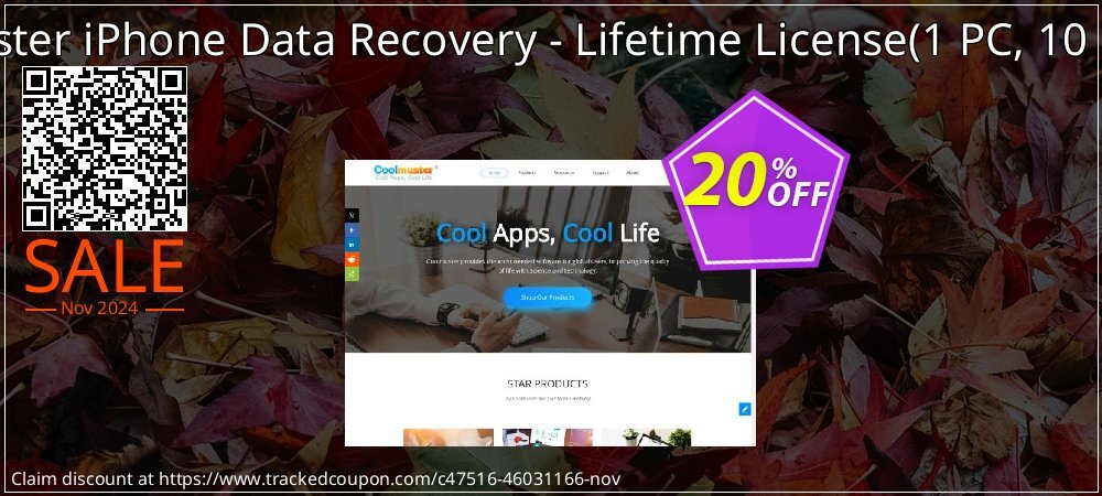 Coolmuster iPhone Data Recovery - Lifetime License - 1 PC, 10 Devices  coupon on National Loyalty Day promotions