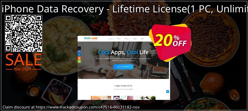 Coolmuster iPhone Data Recovery - Lifetime License - 1 PC, Unlimited Devices  coupon on Working Day super sale