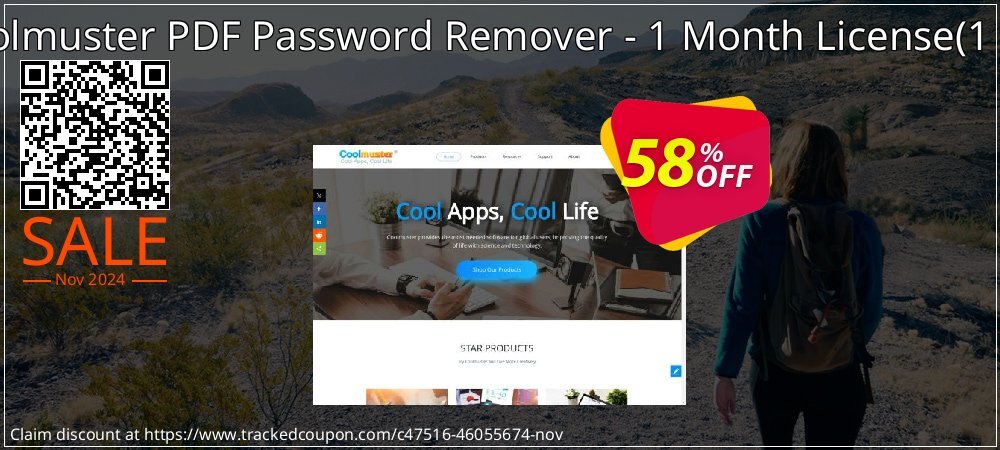 Coolmuster PDF Password Remover - 1 Month License - 1 PC  coupon on World Password Day sales