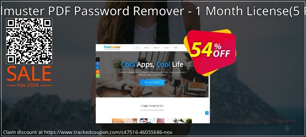 Coolmuster PDF Password Remover - 1 Month License - 5 PCs  coupon on National Loyalty Day discount