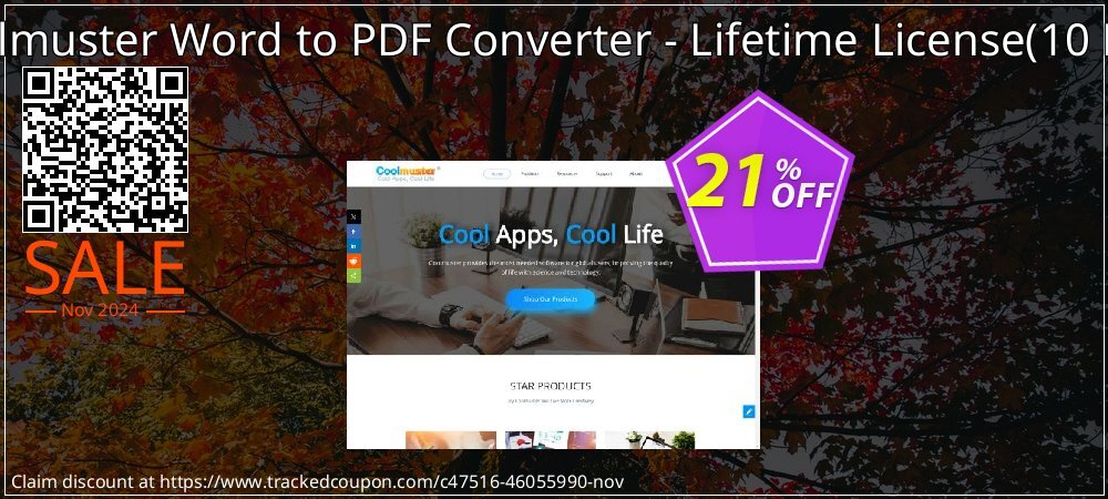 Coolmuster Word to PDF Converter - Lifetime License - 10 PCs  coupon on Mother Day deals