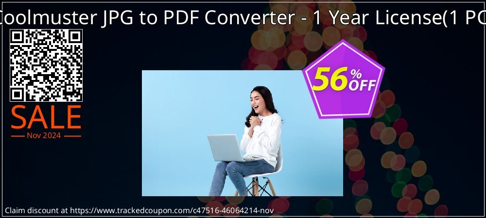 Coolmuster JPG to PDF Converter - 1 Year License - 1 PC  coupon on World Password Day promotions