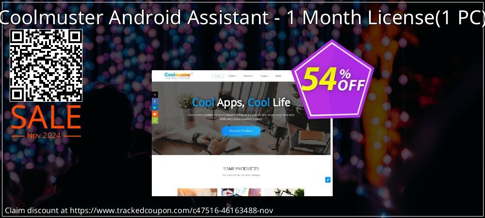 Coolmuster Android Assistant - 1 Month License - 1 PC  coupon on Constitution Memorial Day discount