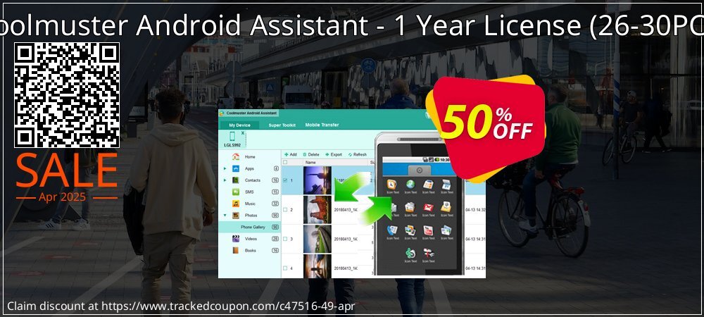 Coolmuster Android Assistant - 1 Year License - 30 PCs  coupon on Tell a Lie Day offer