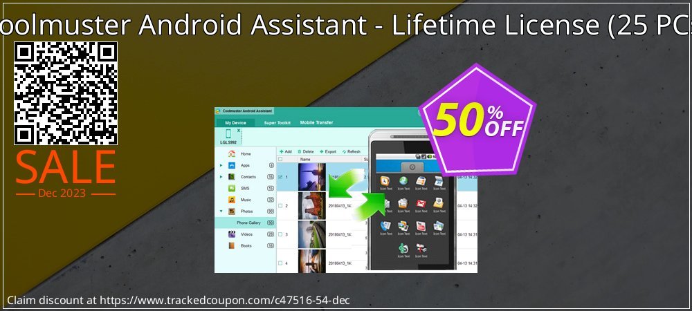 Coolmuster Android Assistant - Lifetime License - 25 PCs  coupon on Tell a Lie Day discounts