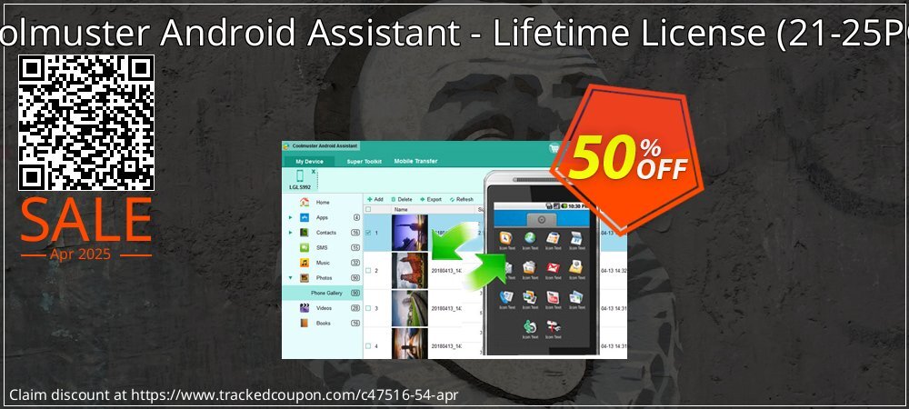 Coolmuster Android Assistant - Lifetime License - 21-25PCs  coupon on World Password Day promotions