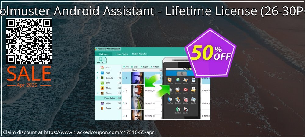 Coolmuster Android Assistant - Lifetime License - 30 PCs  coupon on National Walking Day promotions