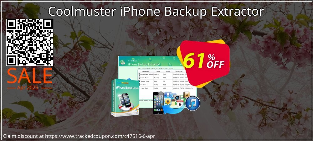 Coolmuster iPhone Backup Extractor coupon on World Party Day offering discount