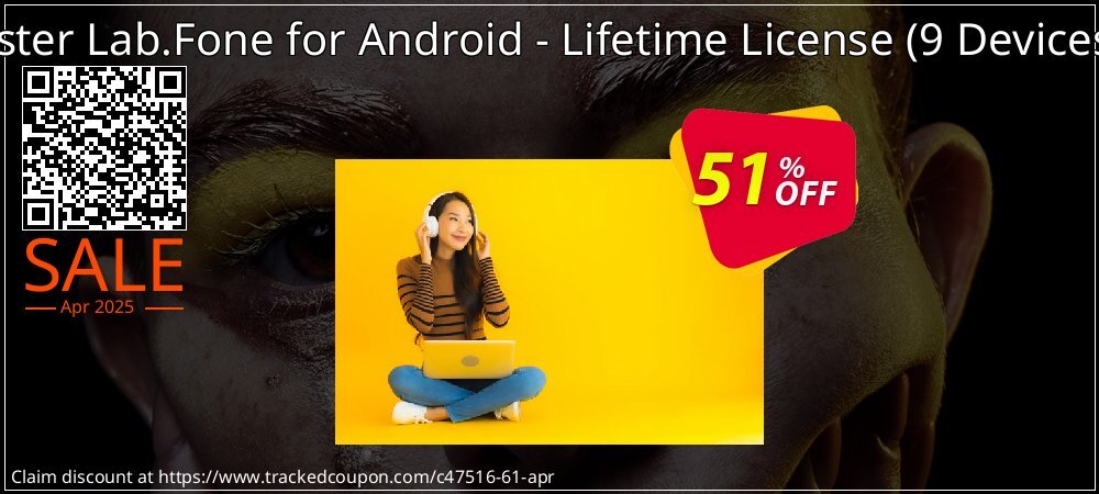 Coolmuster Lab.Fone for Android Lifetime 3 PCs coupon on World Party Day offering sales