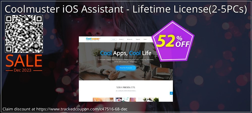 Coolmuster iOS Assistant - Lifetime License - 2-5PCs  coupon on Easter Day discount