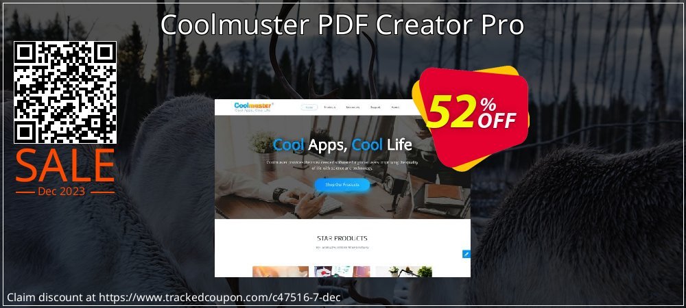 Get 50% OFF Coolmuster PDF Creator Pro offering discount