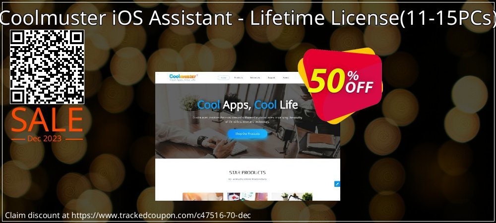 Coolmuster iOS Assistant - Lifetime License - 11-15PCs  coupon on National Walking Day offering sales
