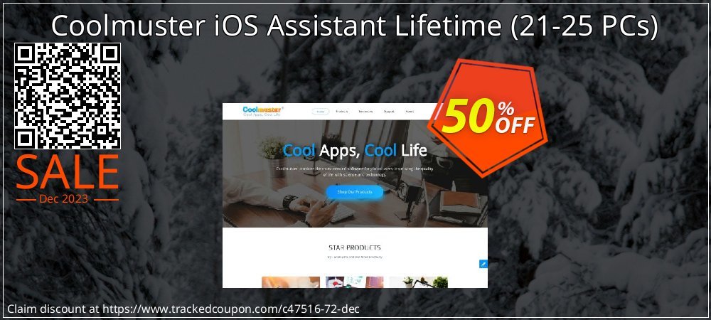 Coolmuster iOS Assistant Lifetime - 21-25 PCs  coupon on National Memo Day promotions