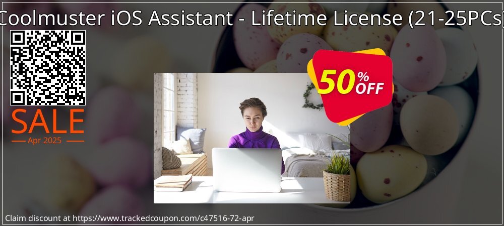 Coolmuster iOS Assistant Lifetime - 21-25 PCs  coupon on April Fools Day super sale