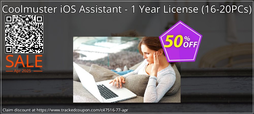 Coolmuster iOS Assistant - 1 Year License - 16-20PCs  coupon on April Fools' Day discount