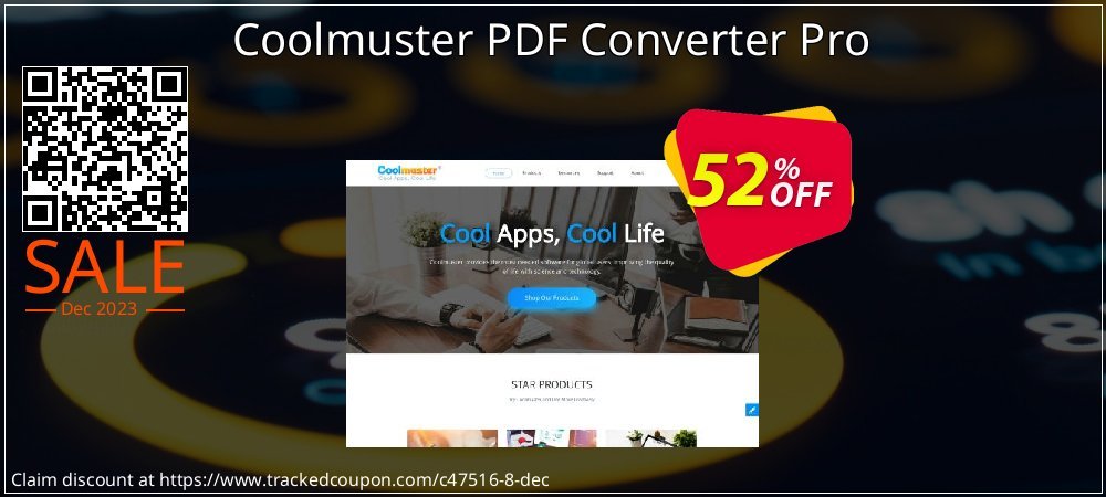 Get 50% OFF Coolmuster PDF Converter Pro offer