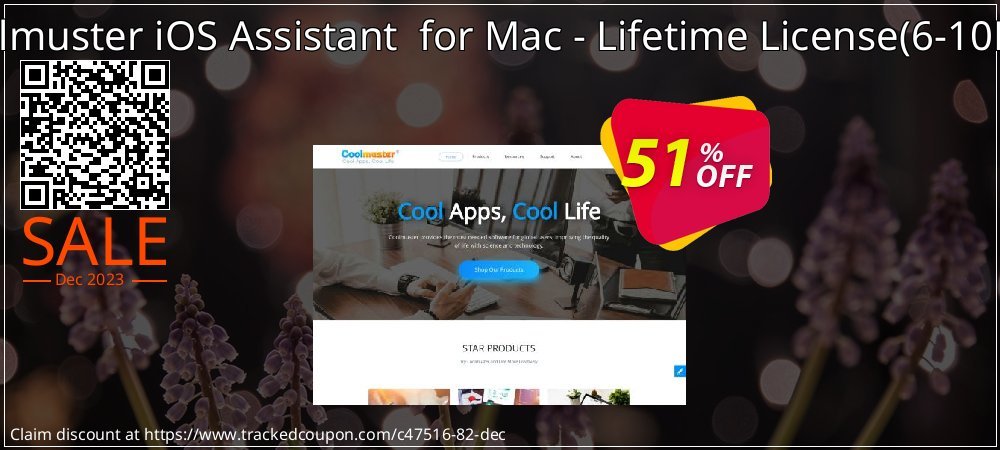Coolmuster iOS Assistant  for Mac - Lifetime License - 6-10PCs  coupon on April Fools' Day promotions