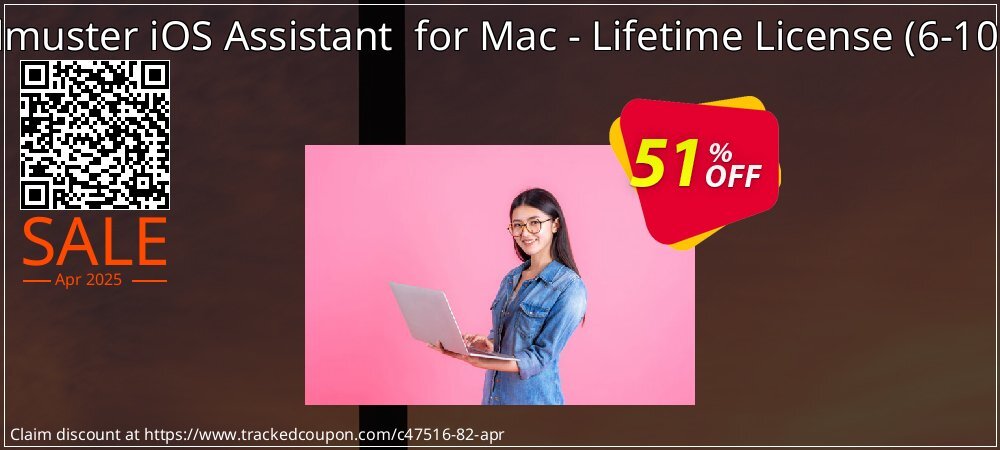 Coolmuster iOS Assistant  for Mac - Lifetime License - 6-10PCs  coupon on April Fools' Day promotions