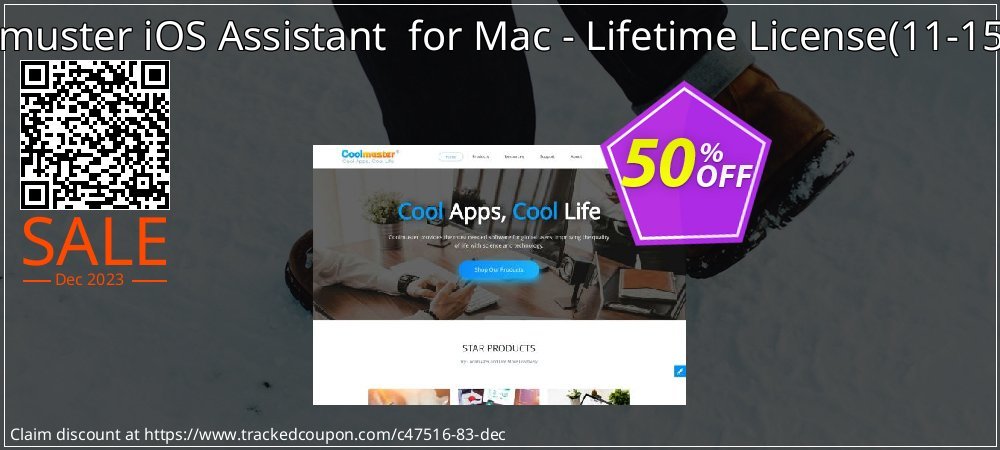 Coolmuster iOS Assistant  for Mac - Lifetime License - 11-15PCs  coupon on Easter Day sales