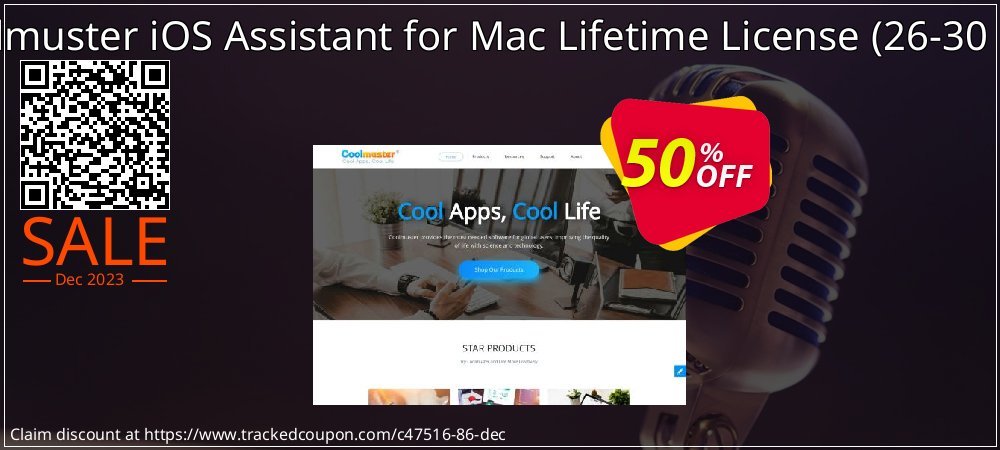 Coolmuster iOS Assistant for Mac Lifetime License - 26-30 PCs  coupon on All Souls Day deals