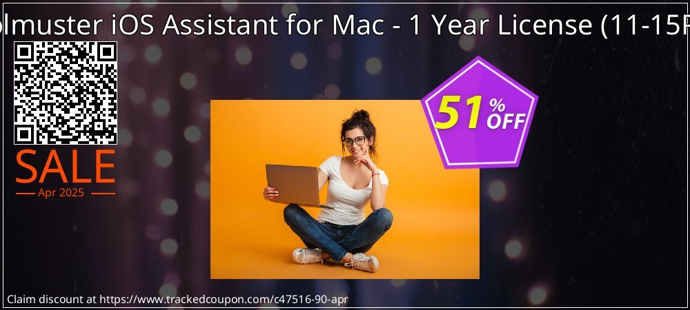 Coolmuster iOS Assistant for Mac - 1 Year License - 11-15PCs  coupon on National Walking Day discounts