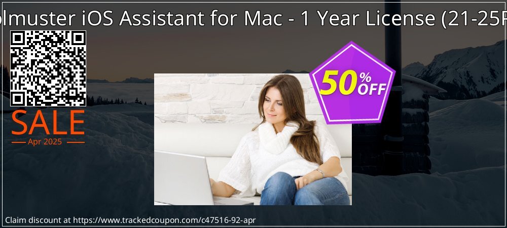 Coolmuster iOS Assistant for Mac - 1 Year License - 21-25PCs  coupon on April Fools Day promotions