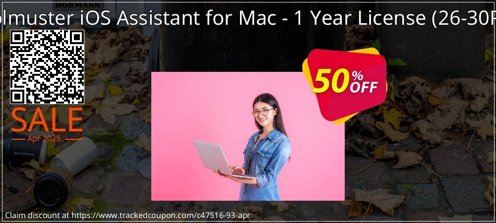 Coolmuster iOS Assistant for Mac - 1 Year License - 26-30PCs  coupon on Easter Day deals