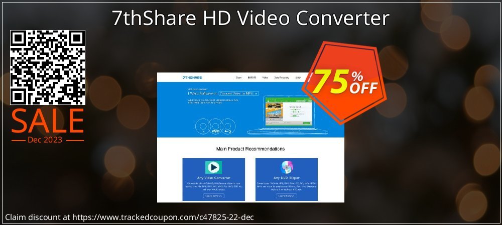 7thShare HD Video Converter coupon on Working Day super sale