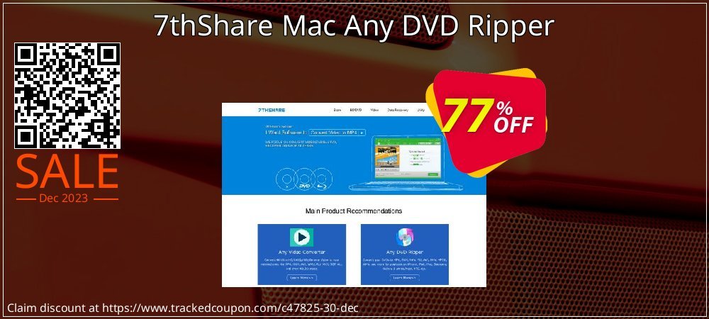 7thShare Mac Any DVD Ripper coupon on Mother Day offering sales