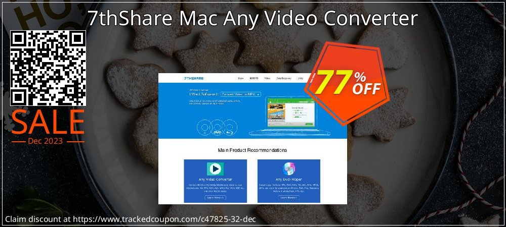 7thShare Mac Any Video Converter coupon on Working Day discounts