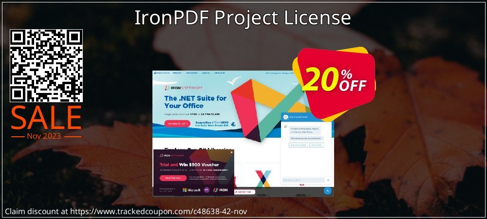 IronPDF Project License coupon on April Fools' Day deals