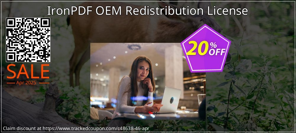 IronPDF OEM Redistribution License coupon on World Party Day offering sales