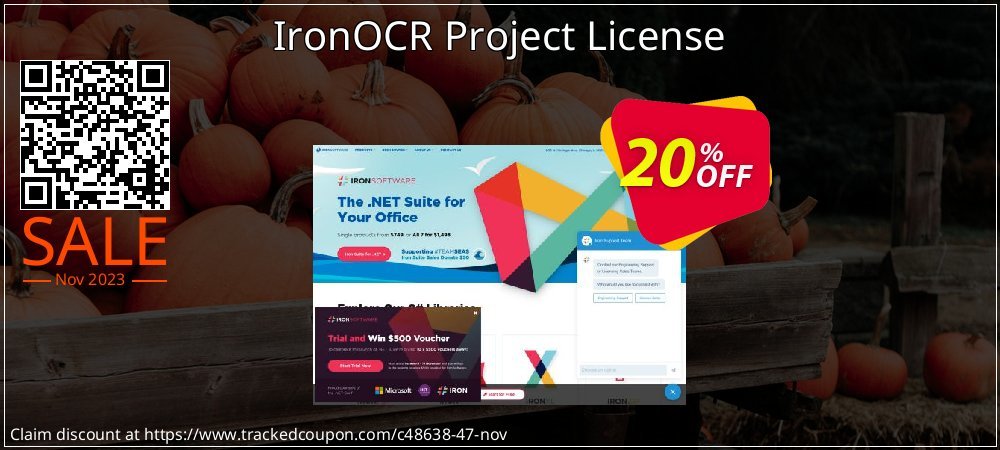 IronOCR Project License coupon on April Fools Day offering sales