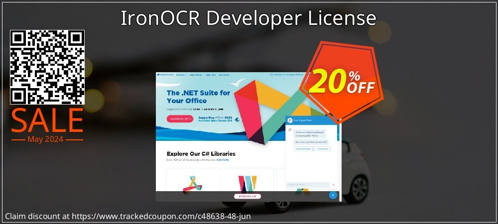 IronOCR Developer License coupon on Constitution Memorial Day promotions