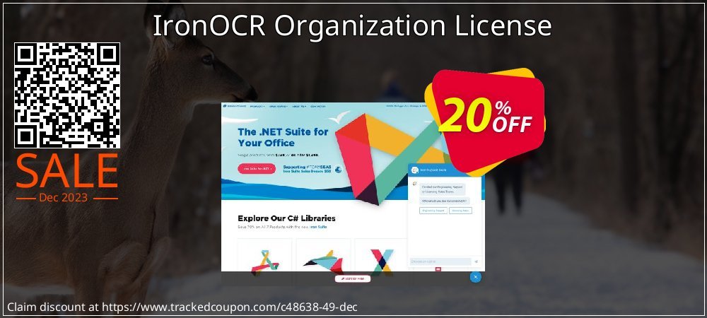 IronOCR Organization License coupon on Tell a Lie Day promotions