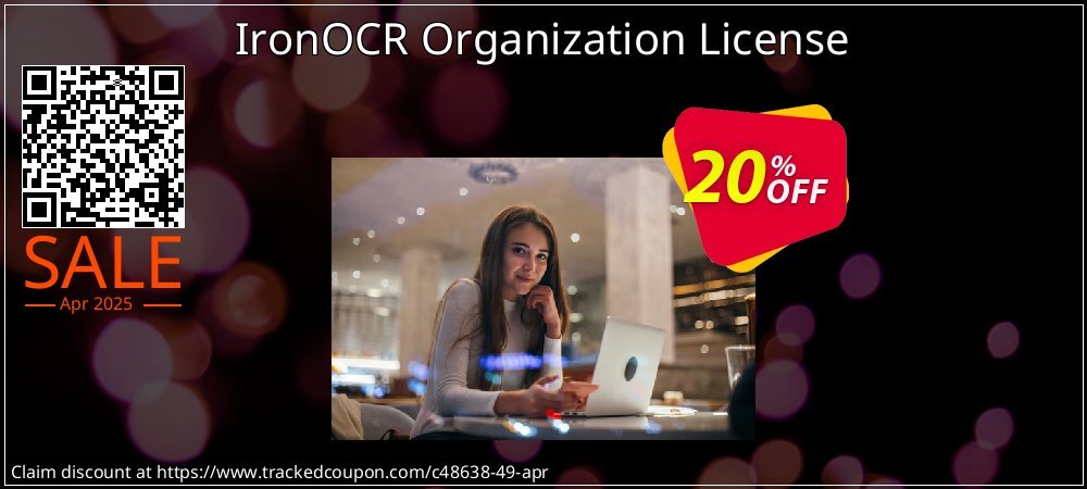 IronOCR Organization License coupon on World Password Day sales