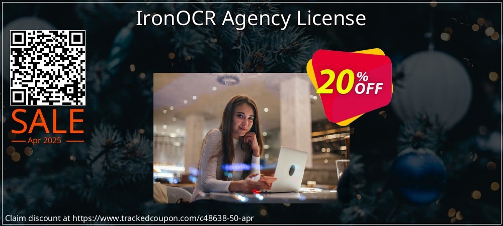 IronOCR Agency License coupon on National Walking Day sales