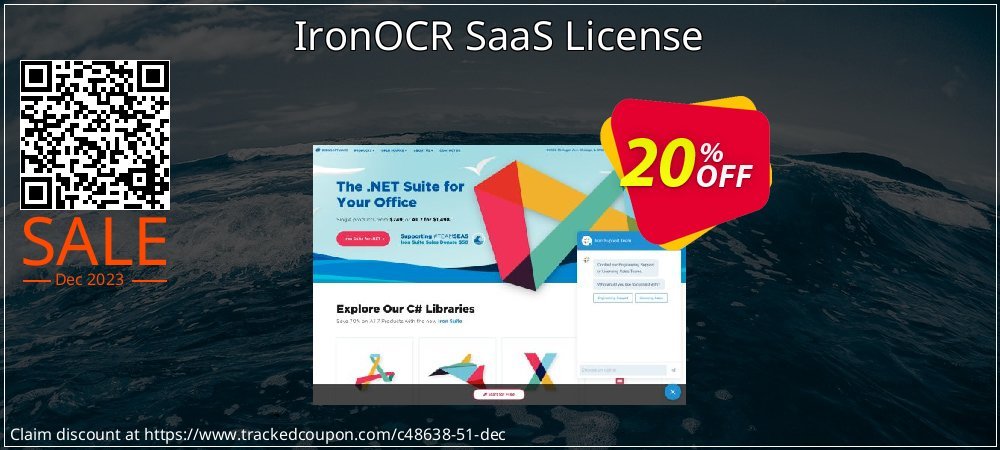 IronOCR SaaS License coupon on World Party Day deals