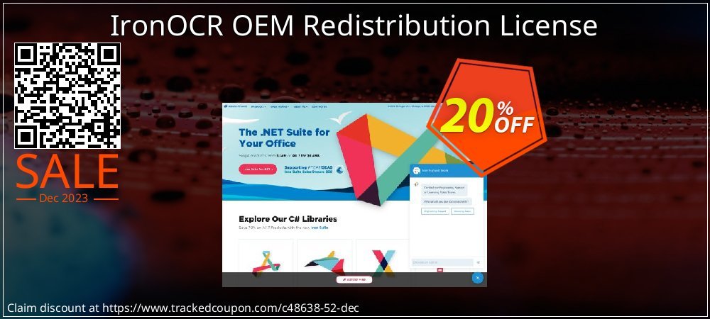 IronOCR OEM Redistribution License coupon on Working Day discount