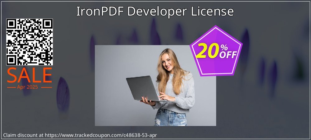 IronPDF Developer License coupon on Constitution Memorial Day offering discount