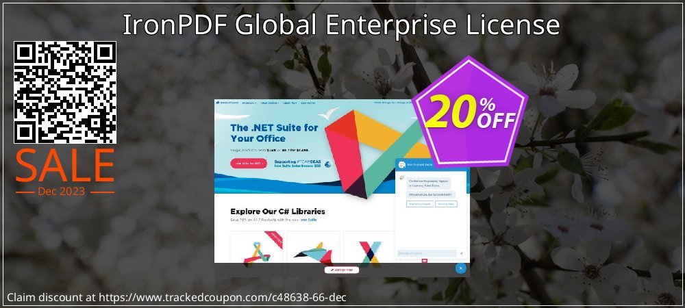 Get 20% OFF IronPDF Global Enterprise License promo sales