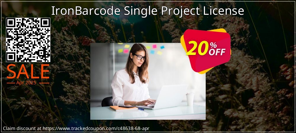 IronBarcode Single Project License coupon on Constitution Memorial Day deals