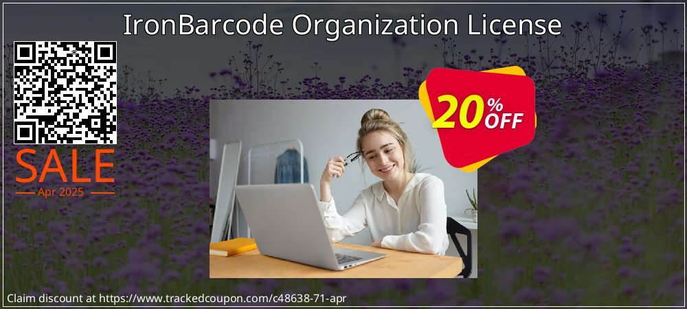 IronBarcode Organization License coupon on Palm Sunday offer