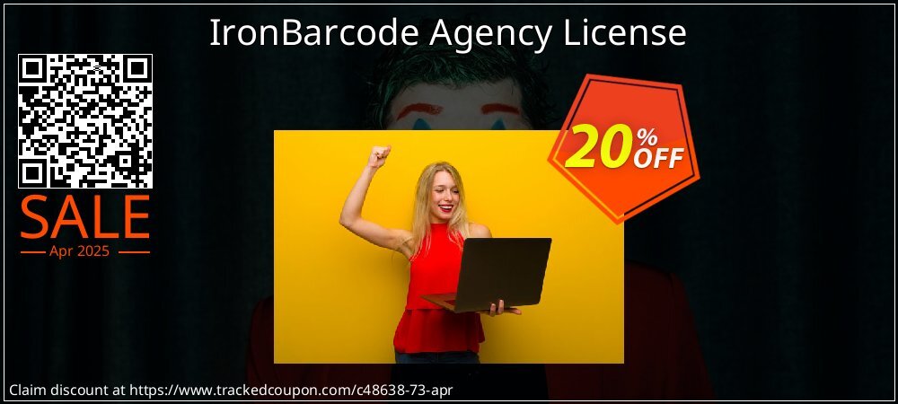 IronBarcode Agency License coupon on Easter Day offering sales